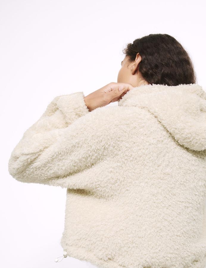 Feather Fleece Lounge Hoodie