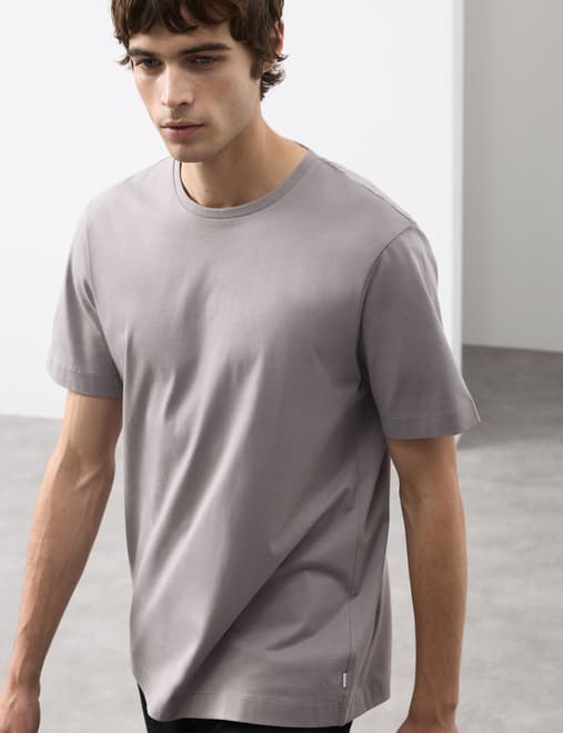 Pure Supima® Cotton Performance Crew Neck T-shirt