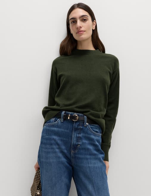 Air-Yarn Crew Neck Jumper