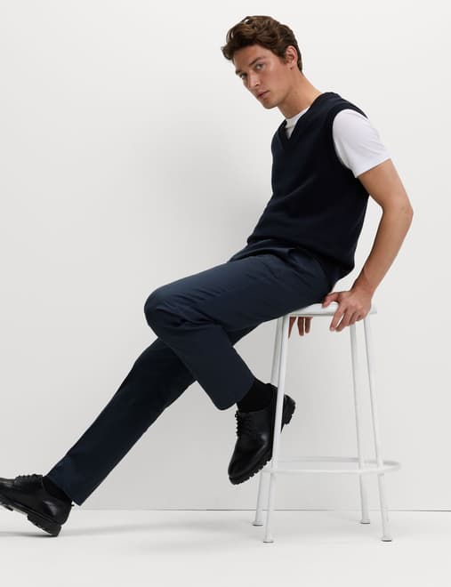 Regular Fit Twill Chinos