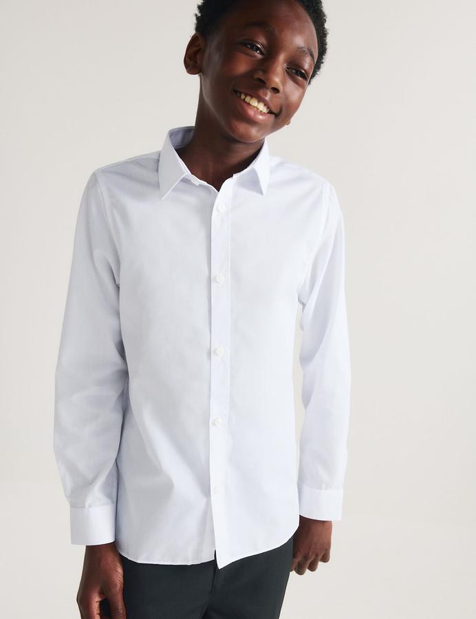 3 Pack Boys' Easy Iron School Shirts (2-16 Yrs)