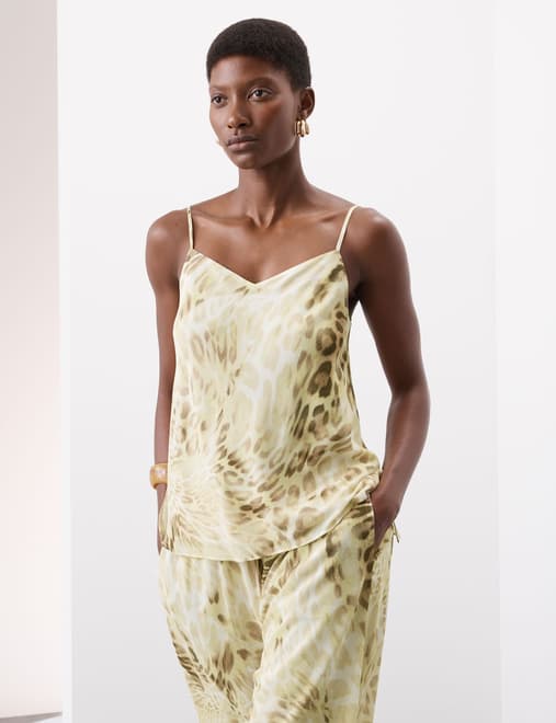 Animal Print Cami Top