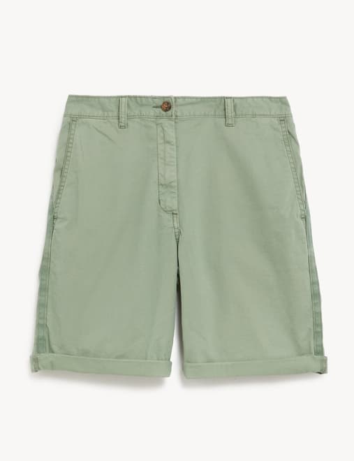 Cotton Rich Tea Dyed Chino Shorts
