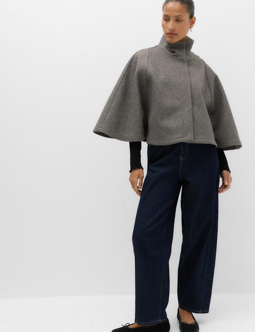 Funnel Neck Cape