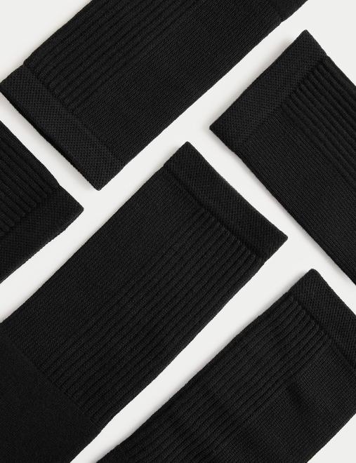 5 Pack Freshfeet™ Cotton Rich Cushioned Sports Socks