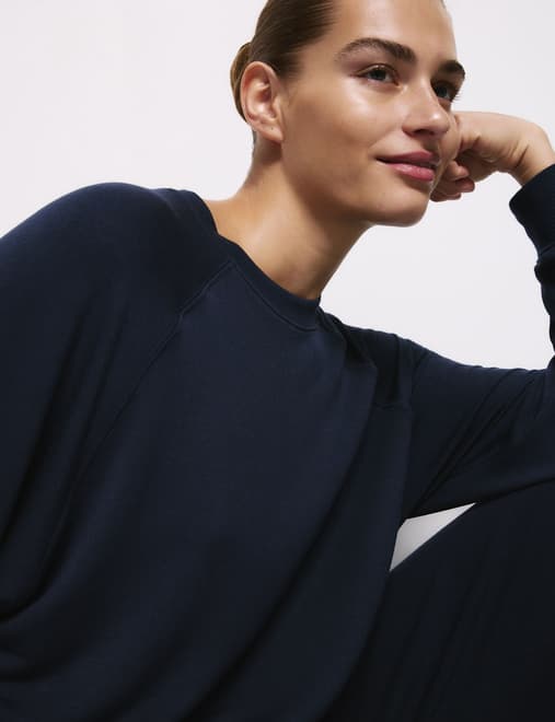 Cuffed Long Sleeve Pyjama Top