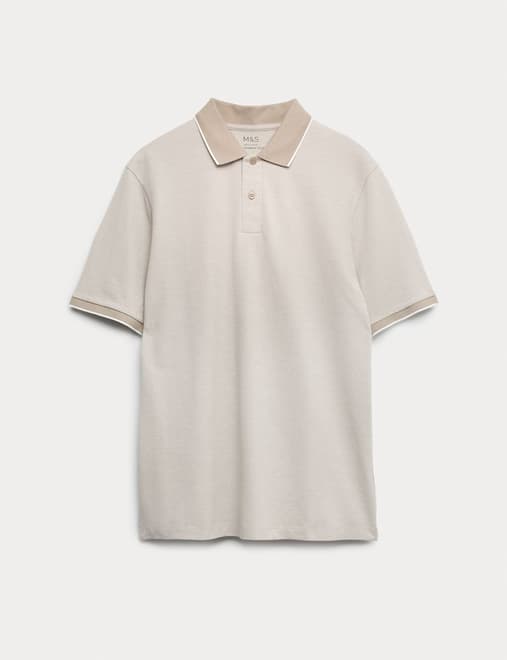Ultimate Tipped Pique Polo Shirt