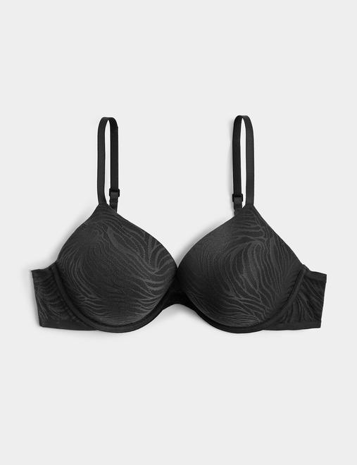 Body Lace Wired Push Up Bra A-E