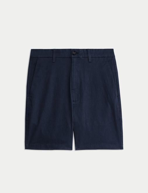 Regular Fit Stretch Chino Shorts