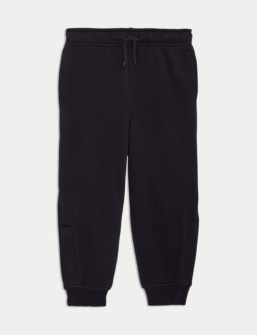 Adaptive Cotton Rich Brushback Joggers (2-16 Yrs)