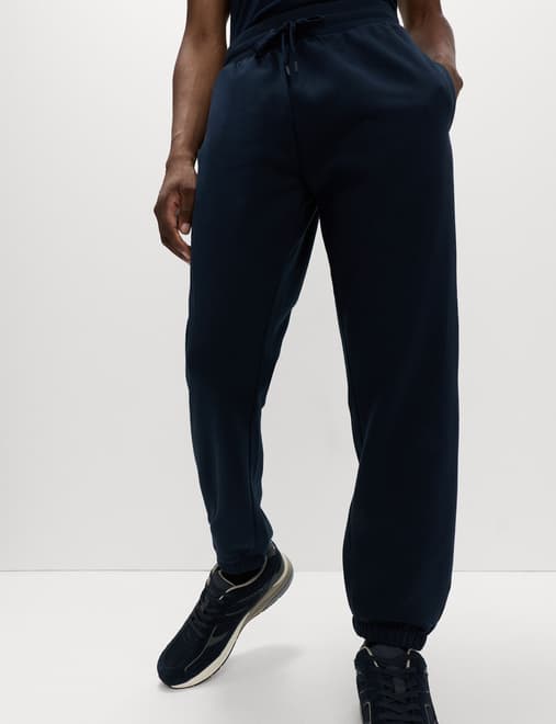 Elasticated Waist Cotton Rich Joggers