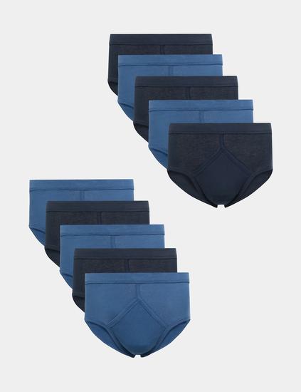 10 Pack Essential Cotton Briefs