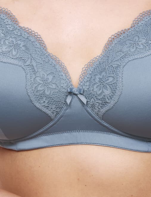 Jasmine Lace Non Wired Post Surgery Bra (A-E)