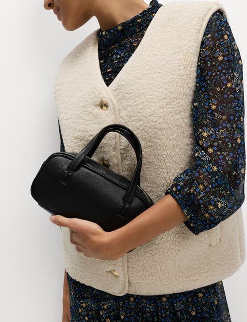 Mini Bowler Crossbody Bag