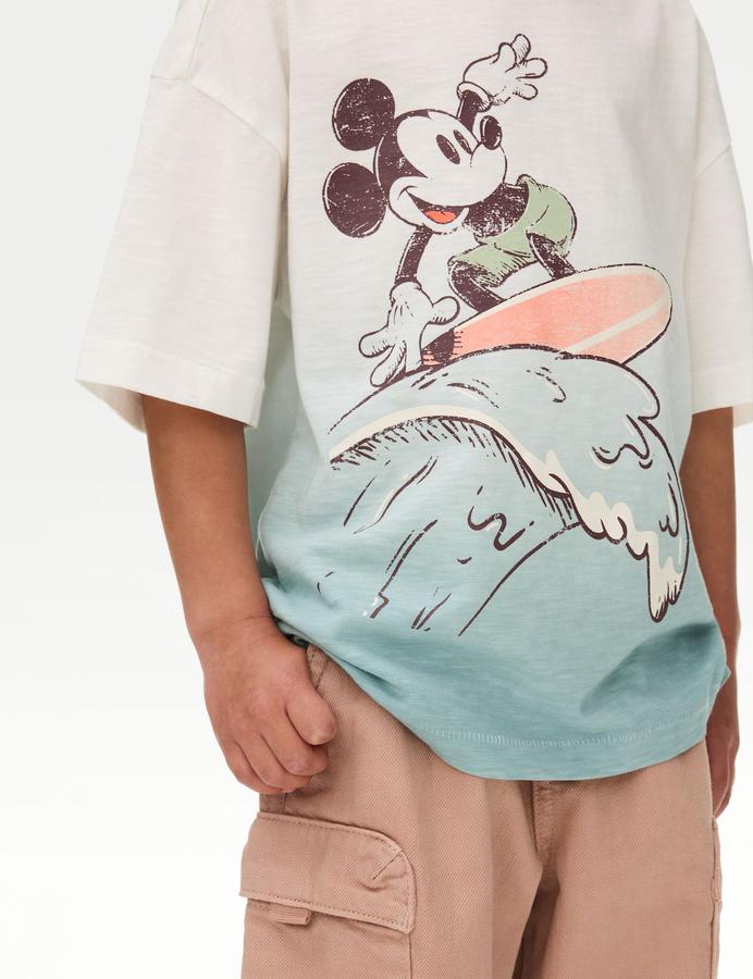 Pure Cotton Mickey Mouse™ T-Shirt (1-8 Yrs)
