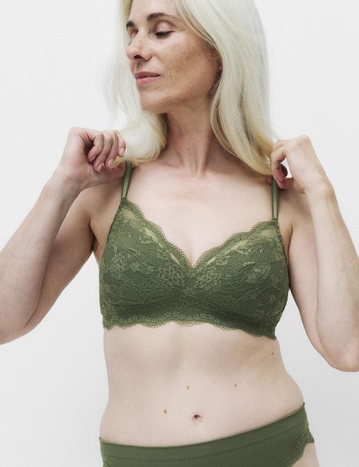 Jasmine Lace Non Wired Post Surgery Bra A-E