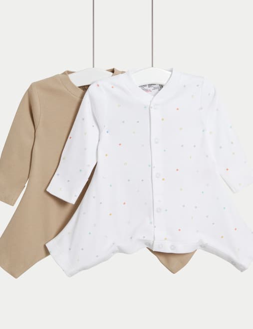 2 Pack Hip Dysplasia Sleepsuits (7lbs-1 Yrs)