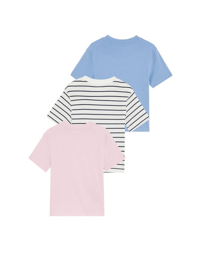 3 Pack Cotton-Rich Print T-Shirts (2-8Yrs)