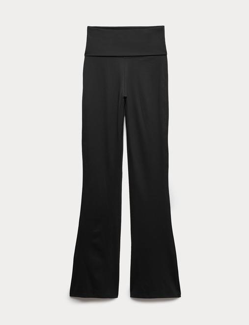 Go Balance Foldover Waist Flared Leggings