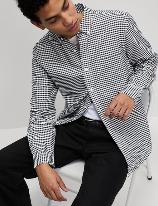 Ultimate Pure Cotton Check Oxford Shirt
