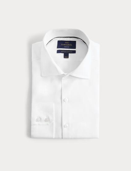 Slim Fit Luxury Egyptian Cotton Shirt