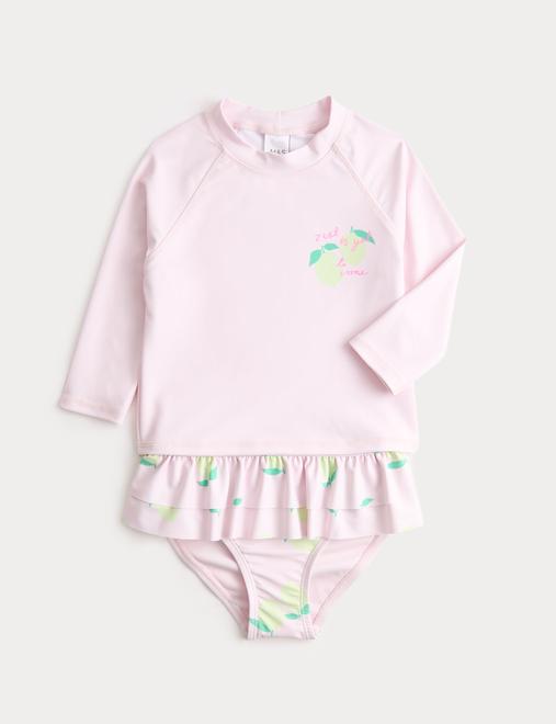 2 Piece Lemon Zest Swim Set (2-8 Yrs)