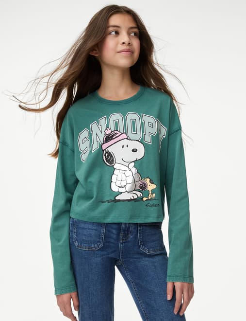 Pure Cotton Snoopy™ Top (6-16 Yrs)