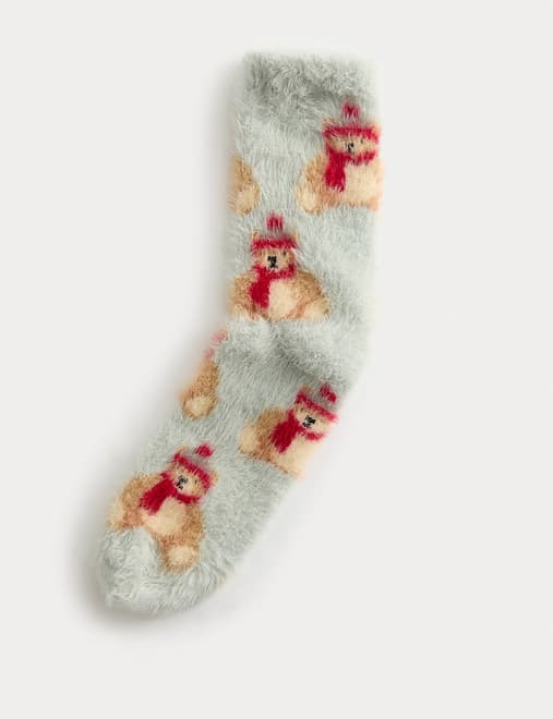 Cosy Spencer Bear™ Socks