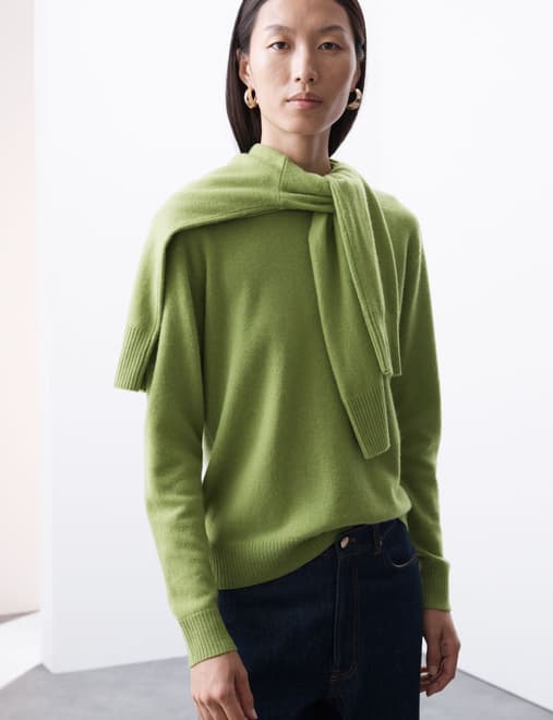Pure Cashmere Crew Neck Jumper
