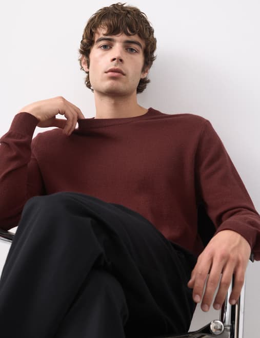 Pure Cashmere Crew Neck Jumper