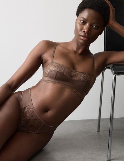 Savannah Lace Non Wired Bralette