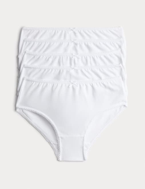 10pk Cotton Rich Knickers (2-14 Yrs)