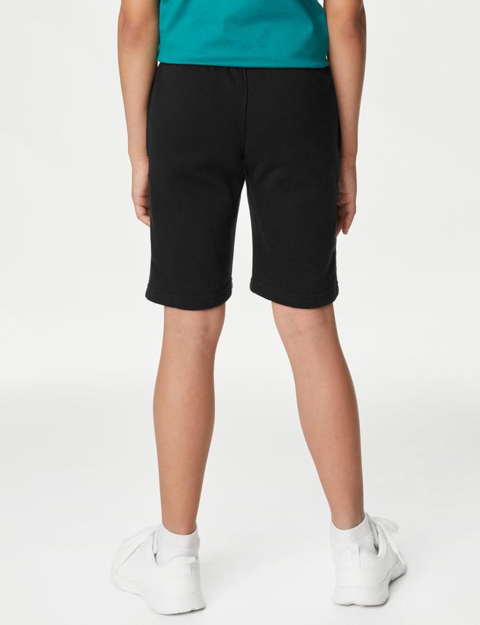 2 Pack Unisex School Sweat Shorts (2-16 Yrs)