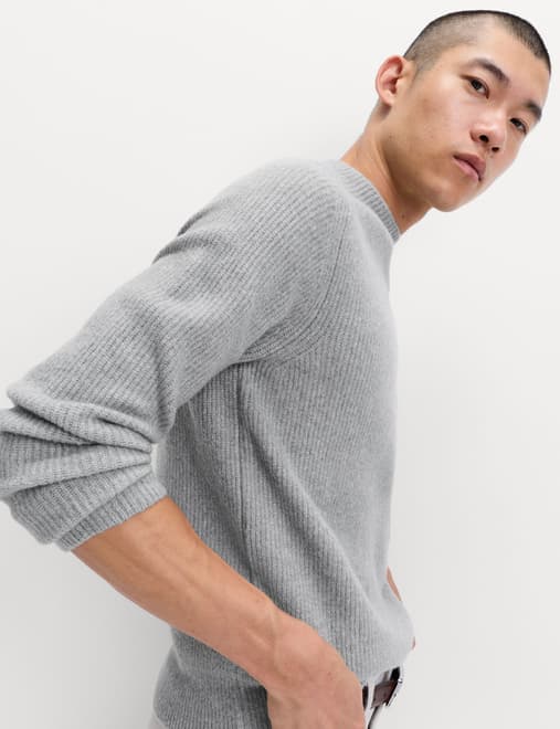 Supersoft Mock Ribbed Stitch Jumper