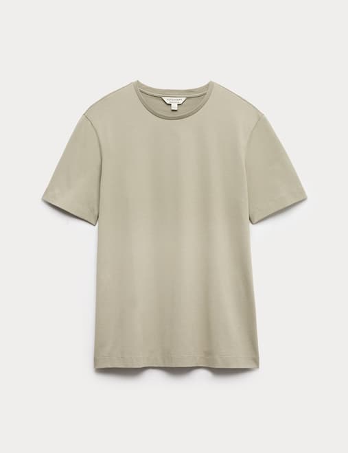 Pure Supima® Cotton Performance Crew Neck T-shirt