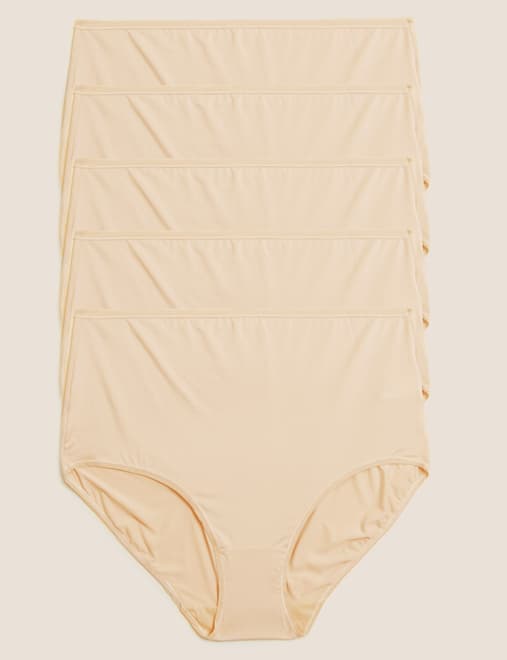 5pk Microfibre Full Briefs