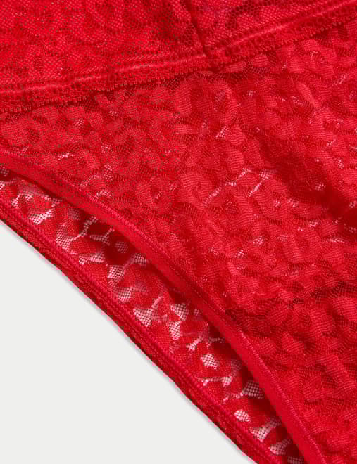 Animal Print Lace Miami Knickers