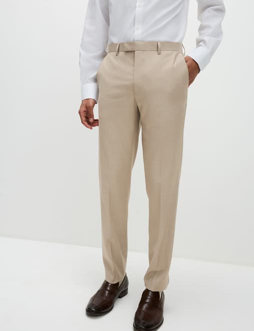Slim Fit Stretch Suit Trousers