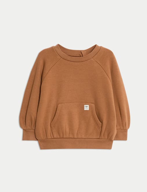 Cotton Blend Sweatshirt (0 Mths - 3 Yrs)