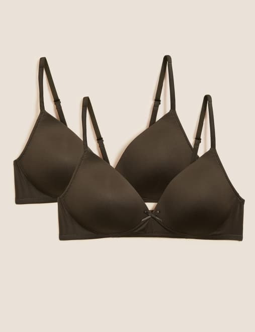 2pk Non Wired First Bras AA-D