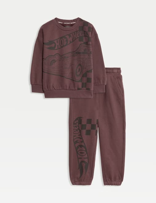 2pc Cotton Rich Hot Wheels™ Outfit (2-8 Yrs)