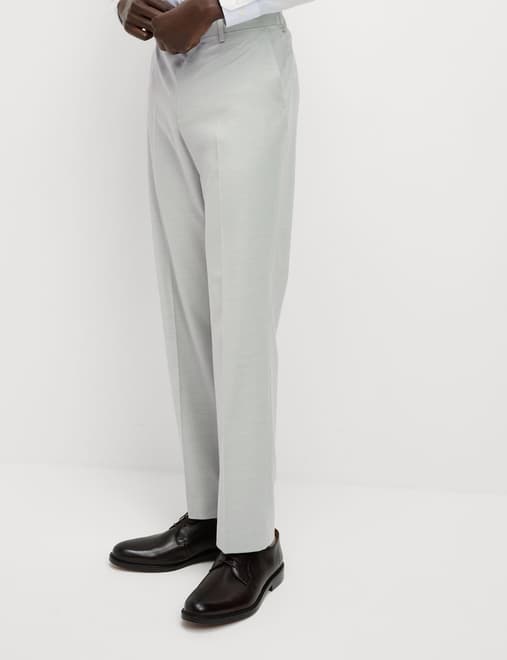 Regular Fit Stretch Suit Trousers