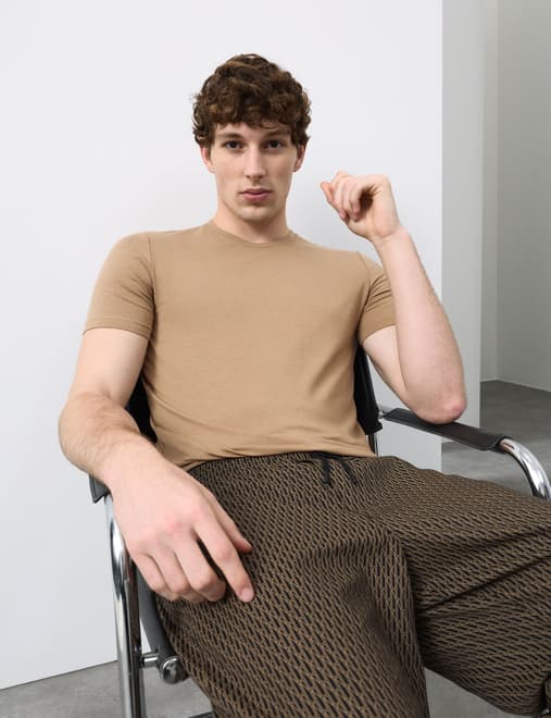 Premium Supima® Cotton Blend T-Shirt Vest