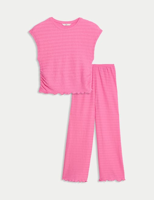 Textured Top & Bottom Outfit (6-16 Yrs)