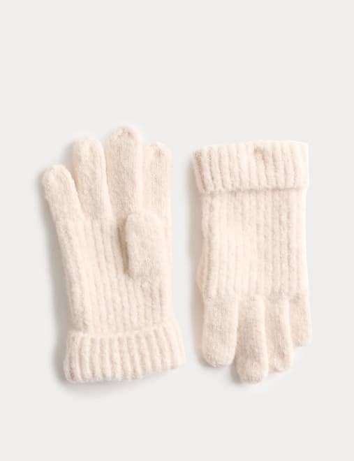 Kids' Ribbed Gloves (3-13 Yrs)