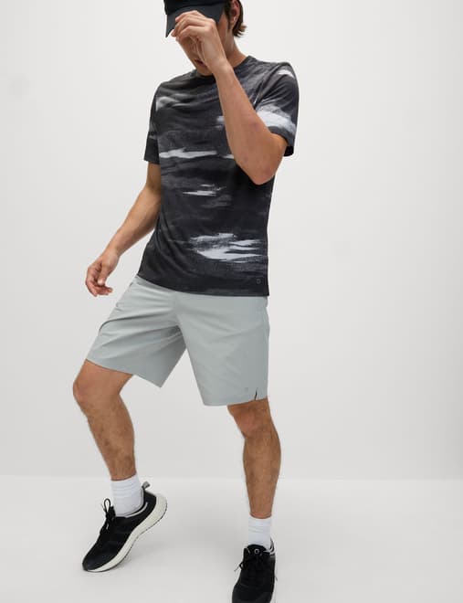 Regular Fit Stretch 9 inch Sports Shorts