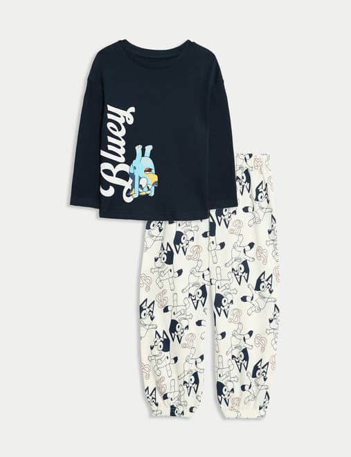 Pure Cotton Bluey™ Pyjamas (12 Mths-7 Yrs)