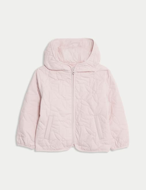 Quilted Hooded Jacket (2-8 Yrs)