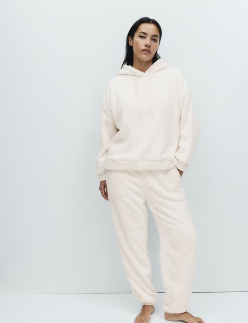 Fur Fleece Lounge Joggers
