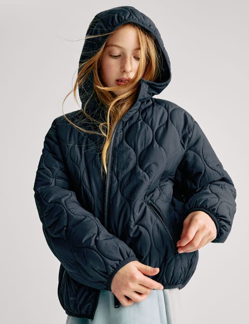 Lightweight Padded Hooded Jacket (6-16 Yrs)
